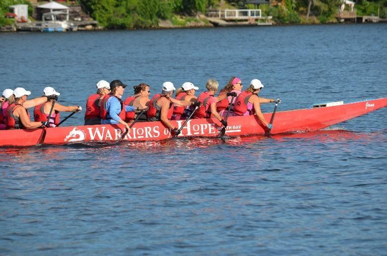 Warriors on Dragonboat