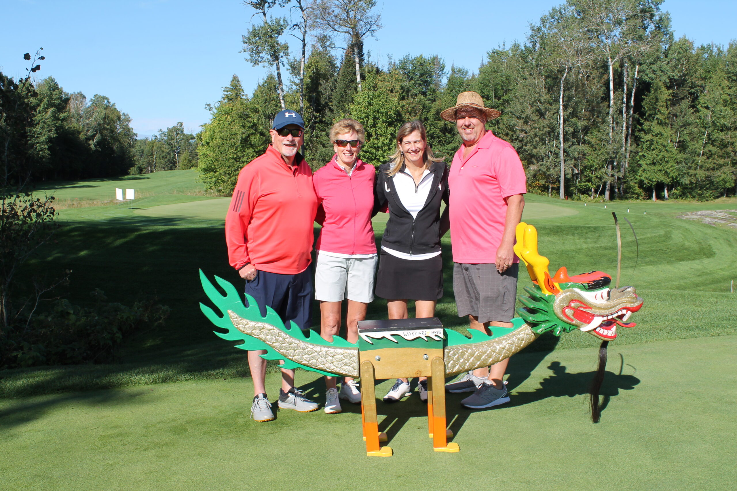 Team with Trophy